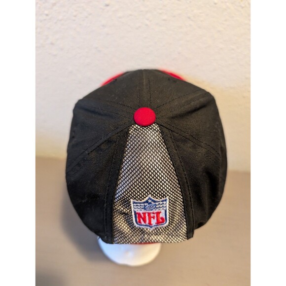 VINTAGE Tampa Bay Buccaneers Hat Cap Strap Back Black Football 90s Proline - Picture 8 of 10